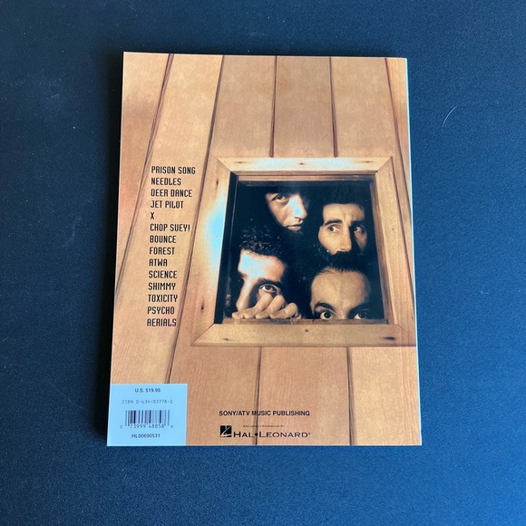 System is a Down - Toxicity Guitar Tab Book - Picture 2 of 3